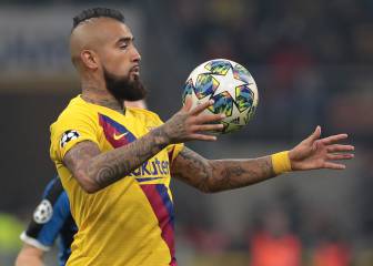 Vidal y el Barça despiden a Alexis e Inter de la Champions