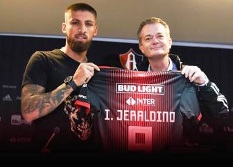 Jeraldino fue presentado en su nuevo club en el extranjero