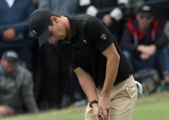 El duro debut de Niemann en la Presidents Cup ante Tiger Woods