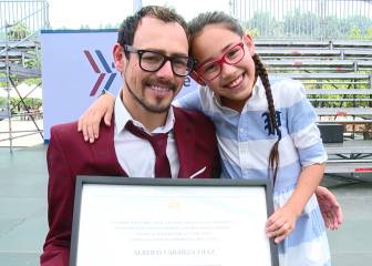 La gran inspiración de Abarza, un nadador paralímpico de oro