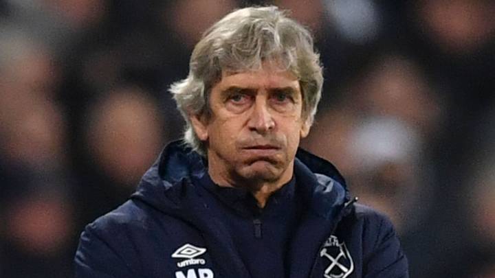 Manuel Pellegrini estuvo a cargo del West Ham a contar del 22 de mayo de 2018 y cosechó un pobre rendimiento del 43,2% con el equipo londinense.