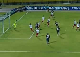 El golazo de volea de Amarilla en la última Copa Sudamericana