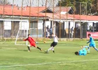 ¡De rabona y globito!: los golazos del futuro '9' albo