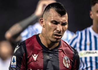 La mala noticia que recibió Gary Medel en el Bologna