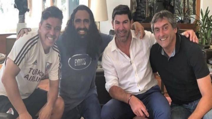 Marcelo Salas se reunió con ex compañeros de River Plate