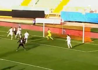 El letal cabezazo con que Junior Fernandes festejó en Turquía