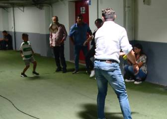 Lucas, hijo de Cristián Canío, la 'cábala' de Salas con Temuco
