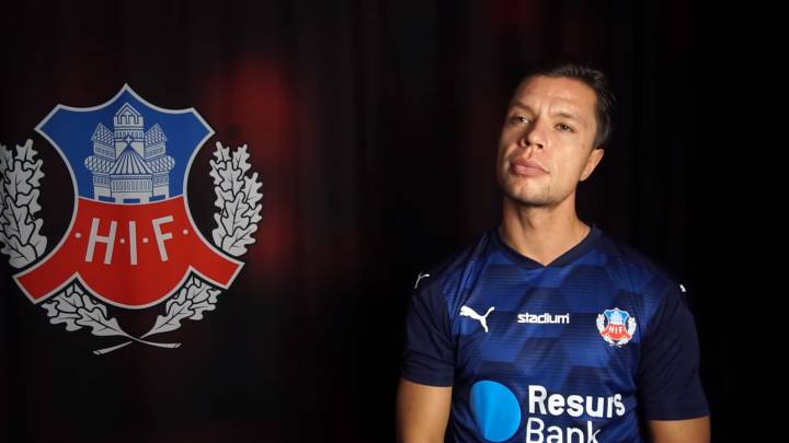 El lateral izquierdo, Erik Figueroa, llegó a La Calera durante 2019 y ahora volverá a su país de origen, Suecia. Es sueco nacionalizado chileno.