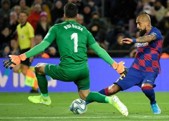 Setién explica lo que debe hacer Vidal para seguir como titular