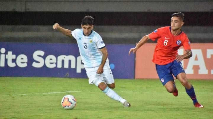 Sigue en vivo el Chile vs Argentina, válido por la tercera fecha del Grupo A del torneo que se desarrolla en Colombia.