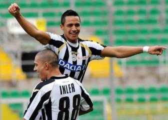 Alexis Sánchez retorna a Friuli después de más de 3.000 días