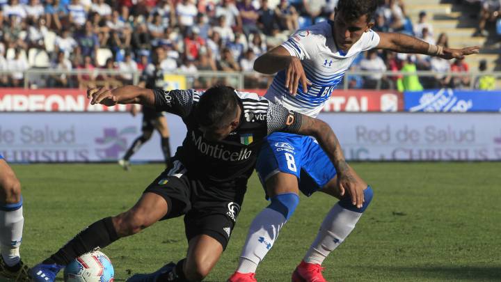 Universidad Católica sigue firme en la cima del torneo tras vencer en la agonía a O'Higgins que no suma puntos luego de dos caídas consecutivas.