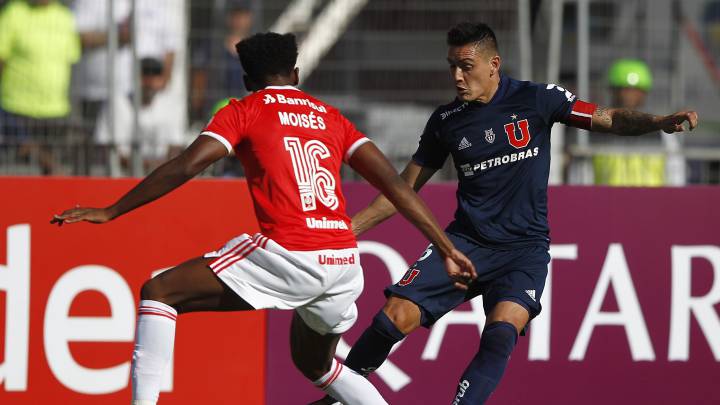 Sigue el minuto a minuto del U. Chile vs Inter de Porto Alegre, por la Copa Libertadores, con Guerrero y Montillo; hoy, martes 4 de febrero, en As.com