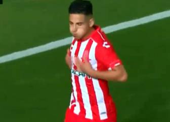 ¡Delgado cortó una racha de seis meses sin anotar con este gol!