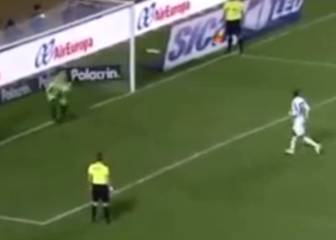 ¡Atajó con el pecho!: el día que el arquero de Audax brilló ante Málaga