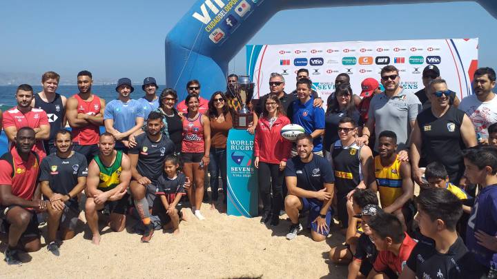 El Rugby Seven de Viña fue lanzado en la Playa del Deporte