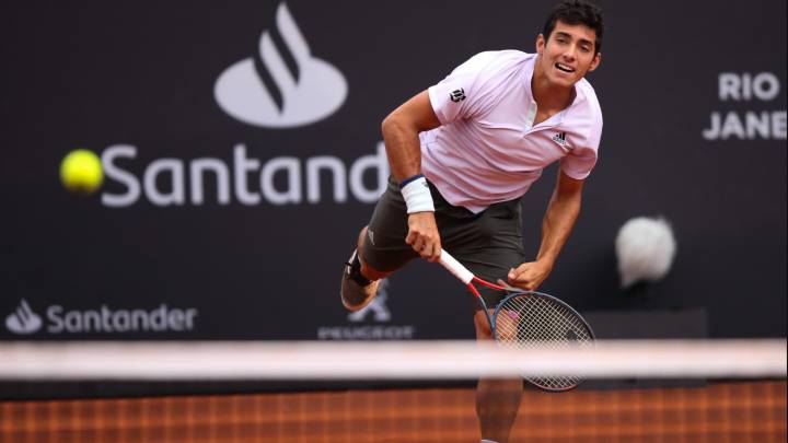 Garin sale victorioso de la batalla ante Coria en Río de Janeiro