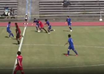 El gol 'maradoniano' del fichaje de la UC que viene de Japón