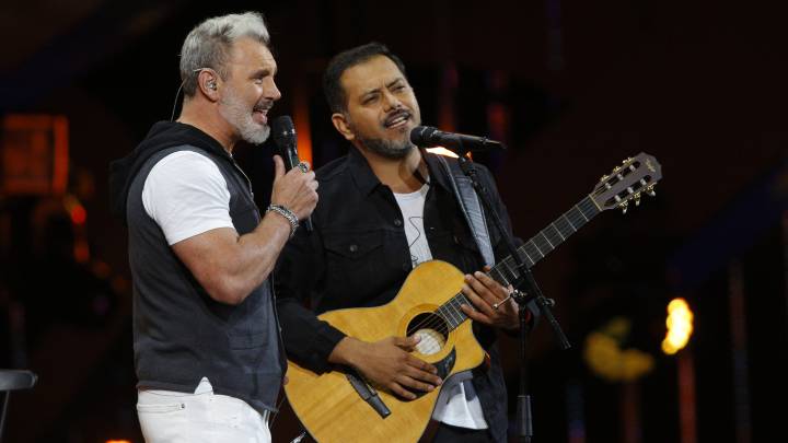 Barticciotto acompañó a Pedro Ruminot en su rutina de Viña