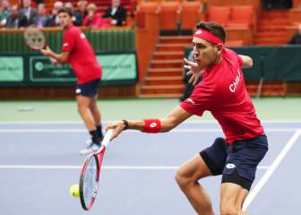 Tabilo y Barrios pierden el dobles y Chile se aleja de Madrid