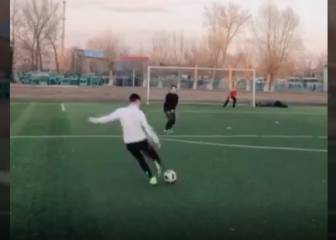 El divertido viral que se burla de los tiros libres de Cristiano
