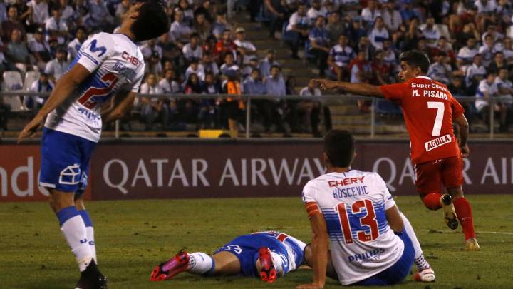 Los cruzados cayeron en su debut como local en la Copa Libertadores 2020 y su futuro en el grupo E se ve complejo. El juego de la UC también preocupa.
