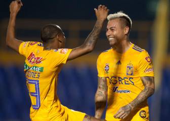 ¡Pared perfecta con Gignac! El golazo de Vargas en Tigres