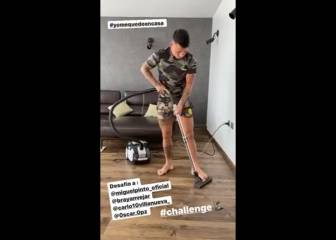 ¡Aseo challenge! El divertido reto de Leo Valencia en la cuarentena