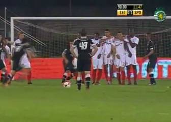 8 años atrás: el olvidado tiro libre de Matías en el Sporting