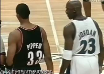 El partido más raro de la NBA: Jordan vs Pippen en un Wizards-Blazers