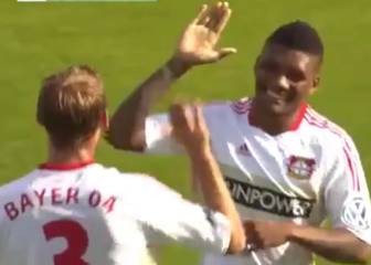 Goles olvidados: el día que Junior entró y marcó a los 4 minutos en el Leverkusen