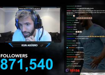 El gran gesto del 'Kun' Agüero con una chilena en internet