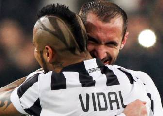 La respuesta de Arturo Vidal a Chiellini: