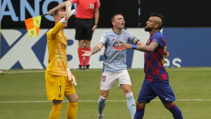 Celta amarga a Vidal y al Barça