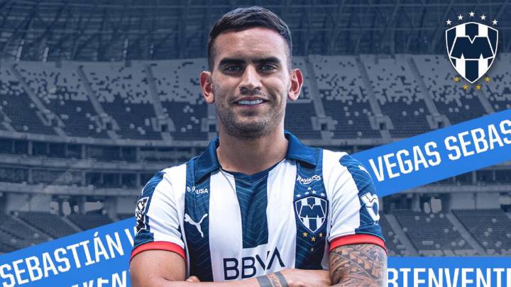 Monterrey anunció a Seba Vegas con llamativo mensaje