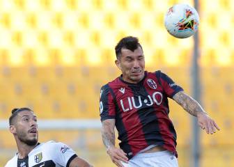 Gary Medel cumple en empate entre Bologna y Napoli