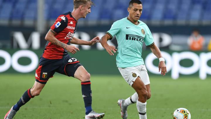 Alexis Sánchez marcó el segundo en la victoria del Inter de Milán que deja a los dirigidos por Antonio Conte en la segunda posición de la Serie A.