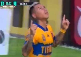 ¡Con suspenso!: el tanto de Edu Vargas en el reestreno de la Liga MX