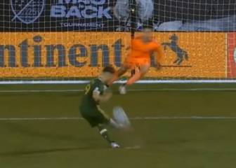 La definición de Mora en el paso de Portland a cuartos de la MLS