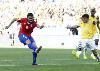 Pinilla acusó a Brasil de malas prácticas en el Mundial