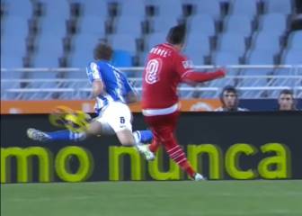 Cumpleaños del 'Pitbull': su olvidado golazo a Bravo en un Real Sociedad-Sevilla