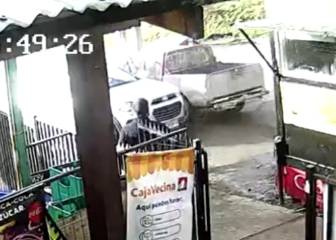 Increíble: ¡se salvó por escasos metros de ser atropellado!