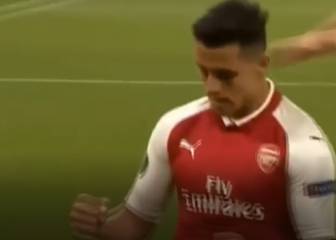¿Lo habías visto? El magistral gol que Alexis anotó en la Europa League con Arsenal