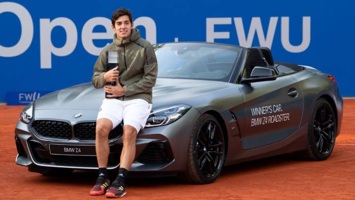 Garín puso en venta lujoso auto que ganó en el ATP de Munich