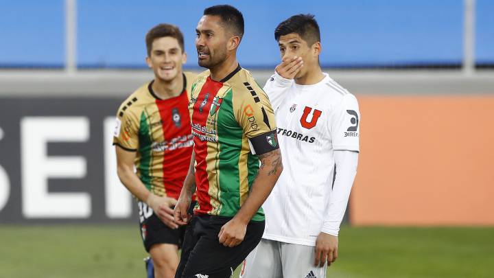 Luis Jiménez anotó un verdadero golazo de tijera y le quitó la victoria a Universidad de Chile. El cuadro laico desperdició la chance de ser segundo.