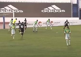 Así fue el primer gol que recibió Bravo en el Real Betis