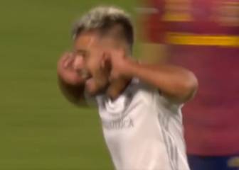 ¡Celebró como 'Chupete' Suazo!: el brillante doblete de Rubio en solo siete minutos