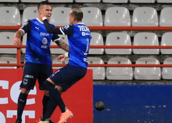 De aire y con borde interno: el golazo de Vegas en Monterrey