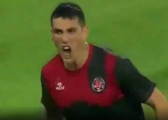 ¡Apareció solo!: el gol con que Roco amargó al campeón turco