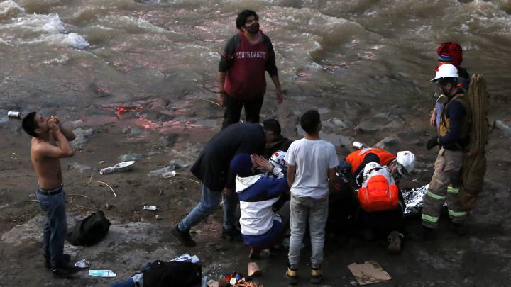 PDI detuvo a carabinero por caída de joven al Río Mapocho